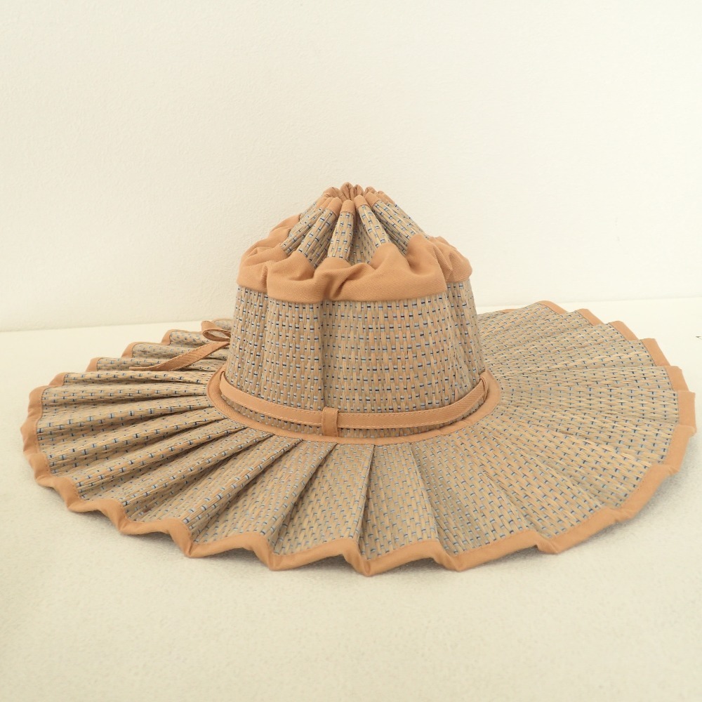 LORNA MURRAY ローナマーレイ CAPRI NATURAL FIBERS 折りたたみハット
