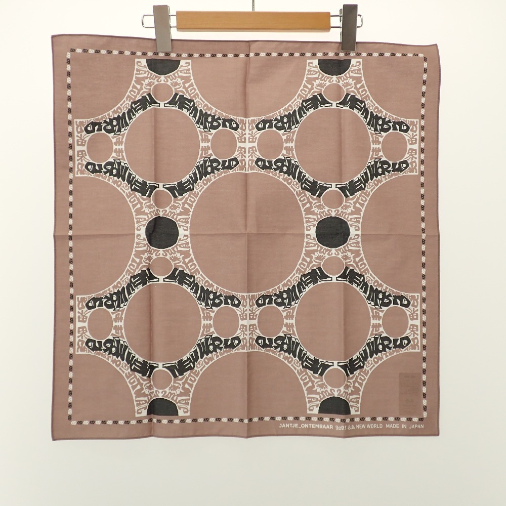 【新品】JANTJE_ONTEMBAARヤンチェオンテンバール SAKURA/NEW WORLD スカーフ 計2点