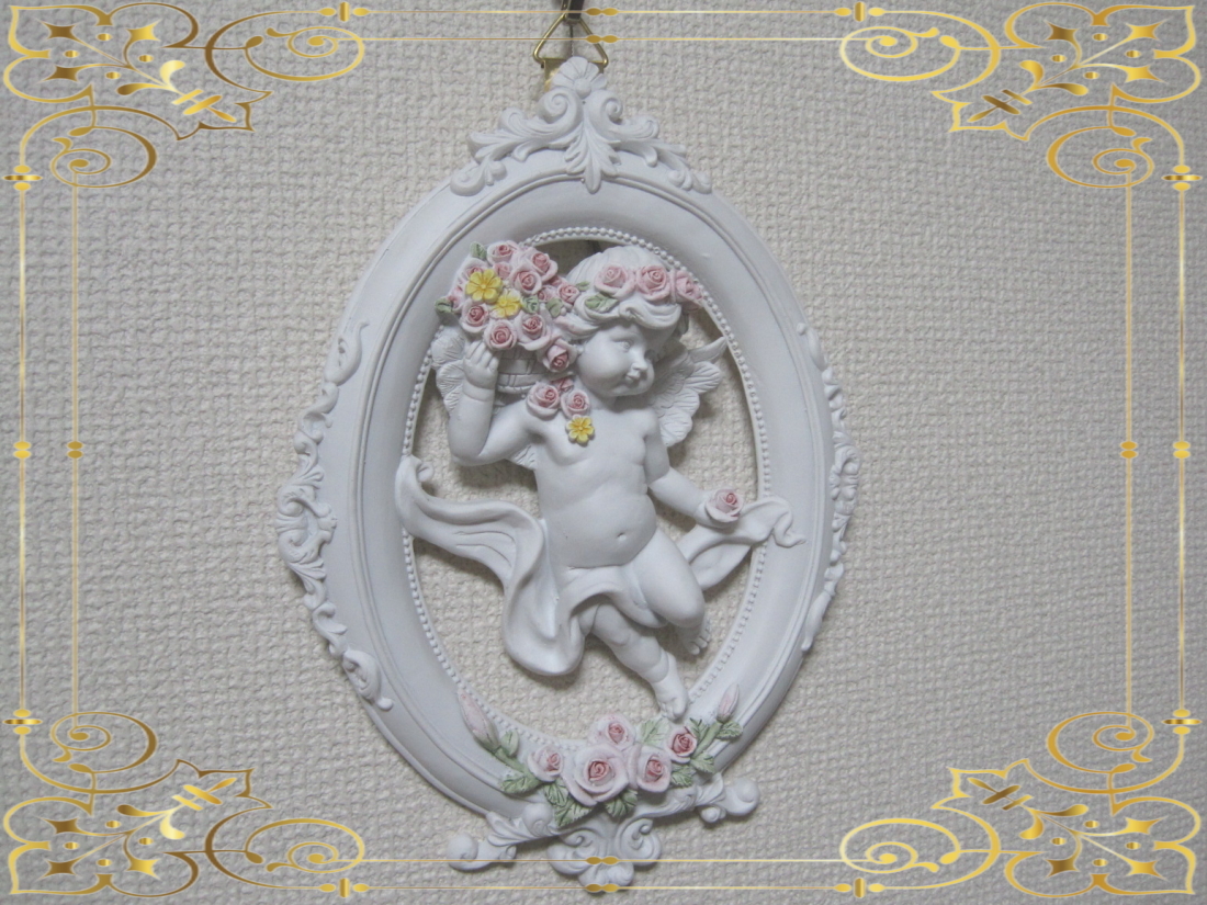 [Rose Angel] cute . angel white ornament enzeru&#10084;&#8226;´ love .... Angel kore| antique *. series *. prompt decision have!