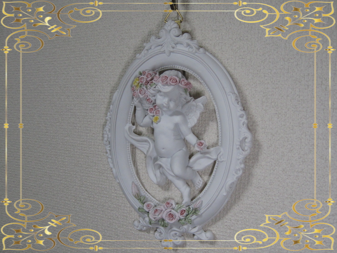 [Rose Angel] cute . angel white ornament enzeru&#10084;&#8226;´ love .... Angel kore| antique *. series *. prompt decision have!