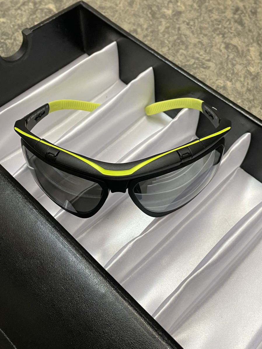未使用 スポーツサングラス プロ支給品 rh+ RH863S OLYMPO Air-X ブラックミラーレンズ仕様(販売はサングラス本体のみになります。)