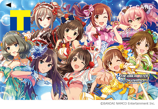  prompt decision new goods unopened TSUTAYA collaboration T card The Idol Master sinterela girls design not yet registration I trout tsu Taya free shipping 