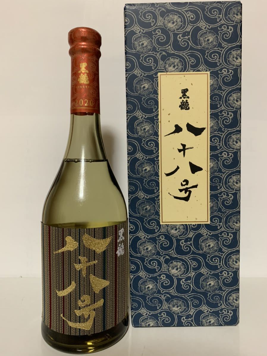 日本酒 黒龍 しずく720ml 八十八号720ml2本セット-
