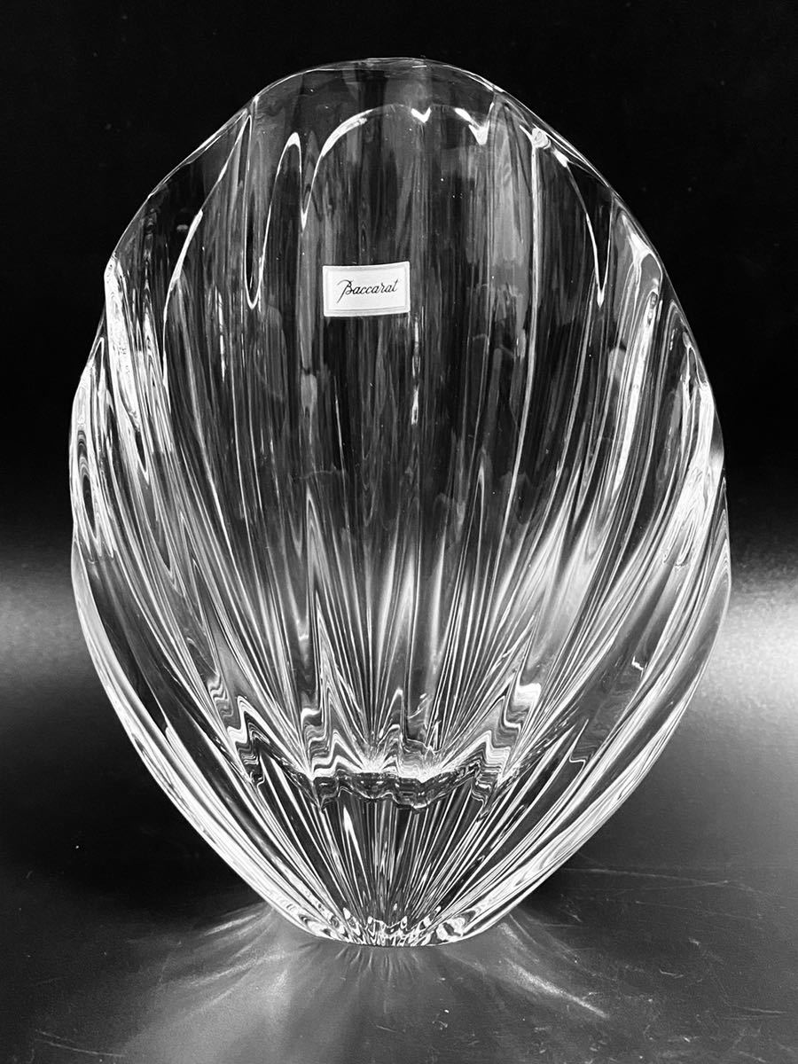 最も完璧な 花瓶 フラワーベース リゴット Baccarat 未使用 バカラ 花瓶