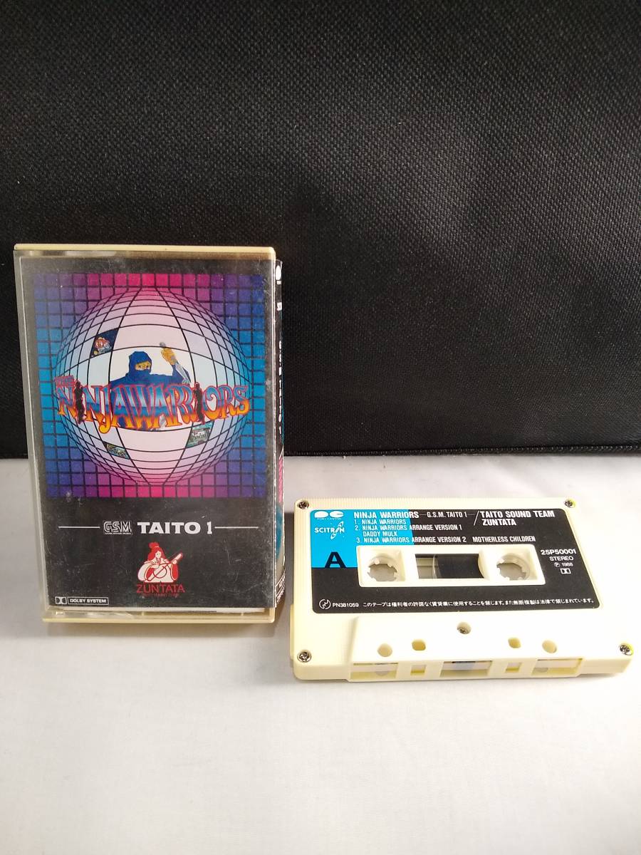 C2966 カセットテープ G.S.M. タイトー1 ザ・ニンジャウォーリアーズ