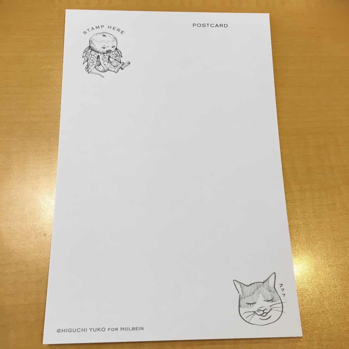 ヒグチユウコ ネコ ポストカード 葉書 ハガキ はがき メッセージカード 猫 ねこ 動物 30_画像2