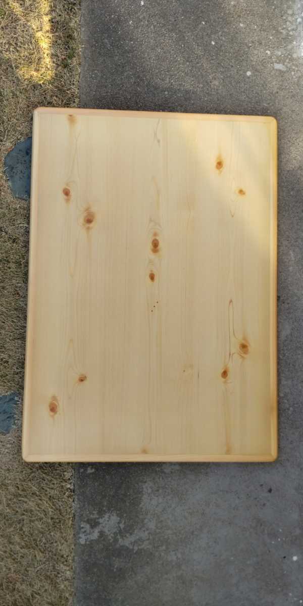 新品 ひのき こたつ天板 桧 テーブル板 天然木 檜 ヒノキ DIY レア