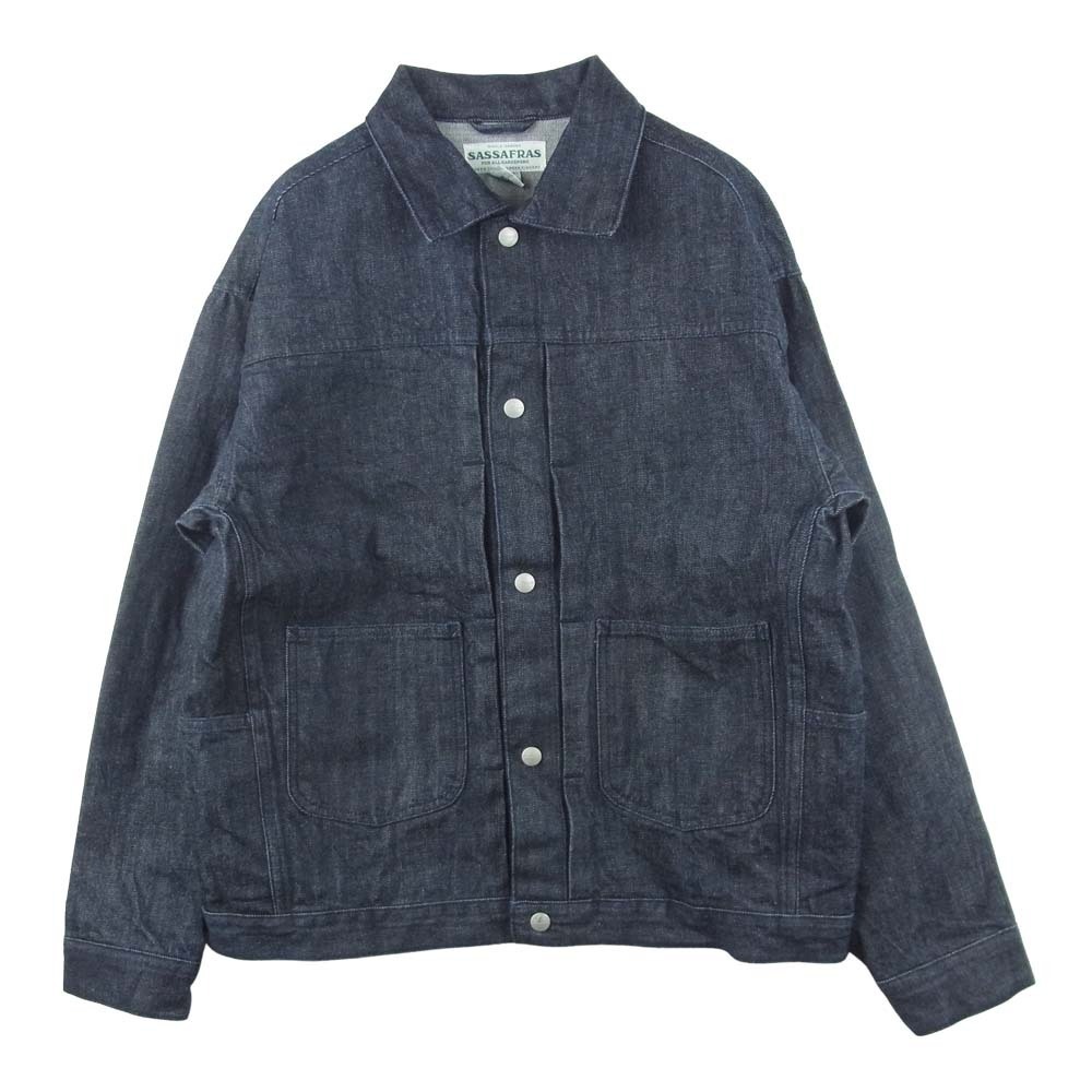 SASAFRAS ササフラス Gardeners Jacket 13.5oz Denim デニム