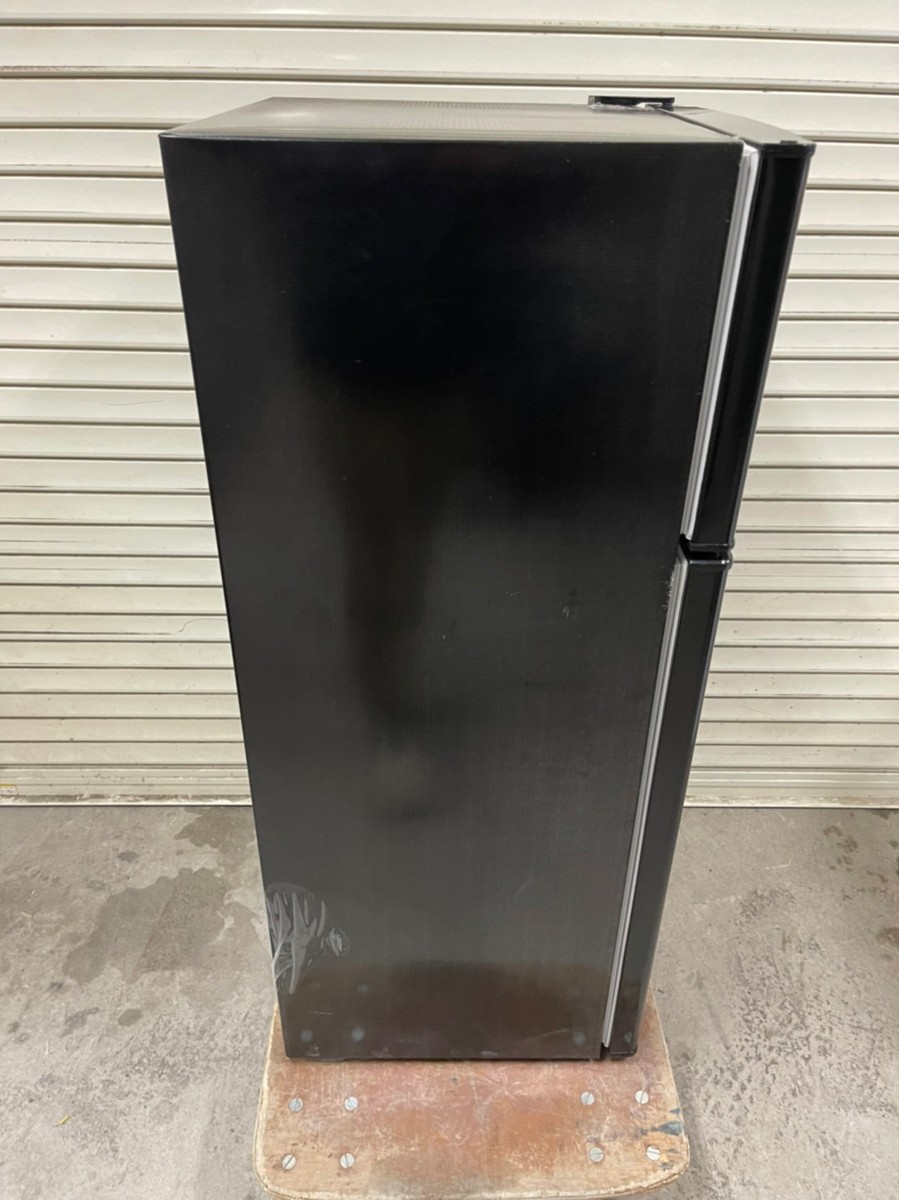 KG010342 Haier 2ドア冷凍冷蔵庫 JR-N130A 2019年製 ブラック 130L 動作品 管理B 1163 ハイアール 直取り可_画像2