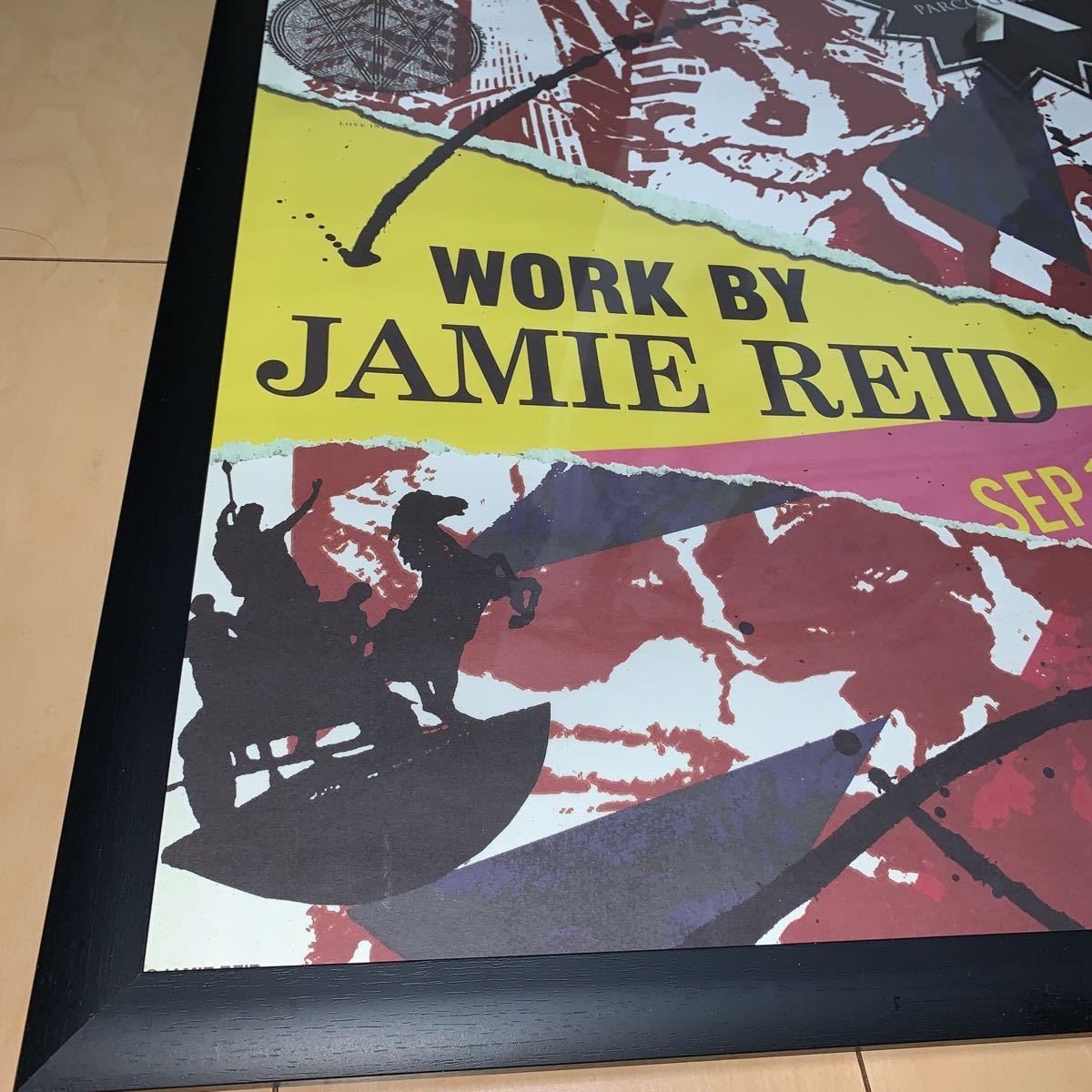 parco gallery x ragged kingdom jamie reid poster ポスター ジェイミーリード 非売品 sex pistols セックスピストルズ punk punks 666_画像4