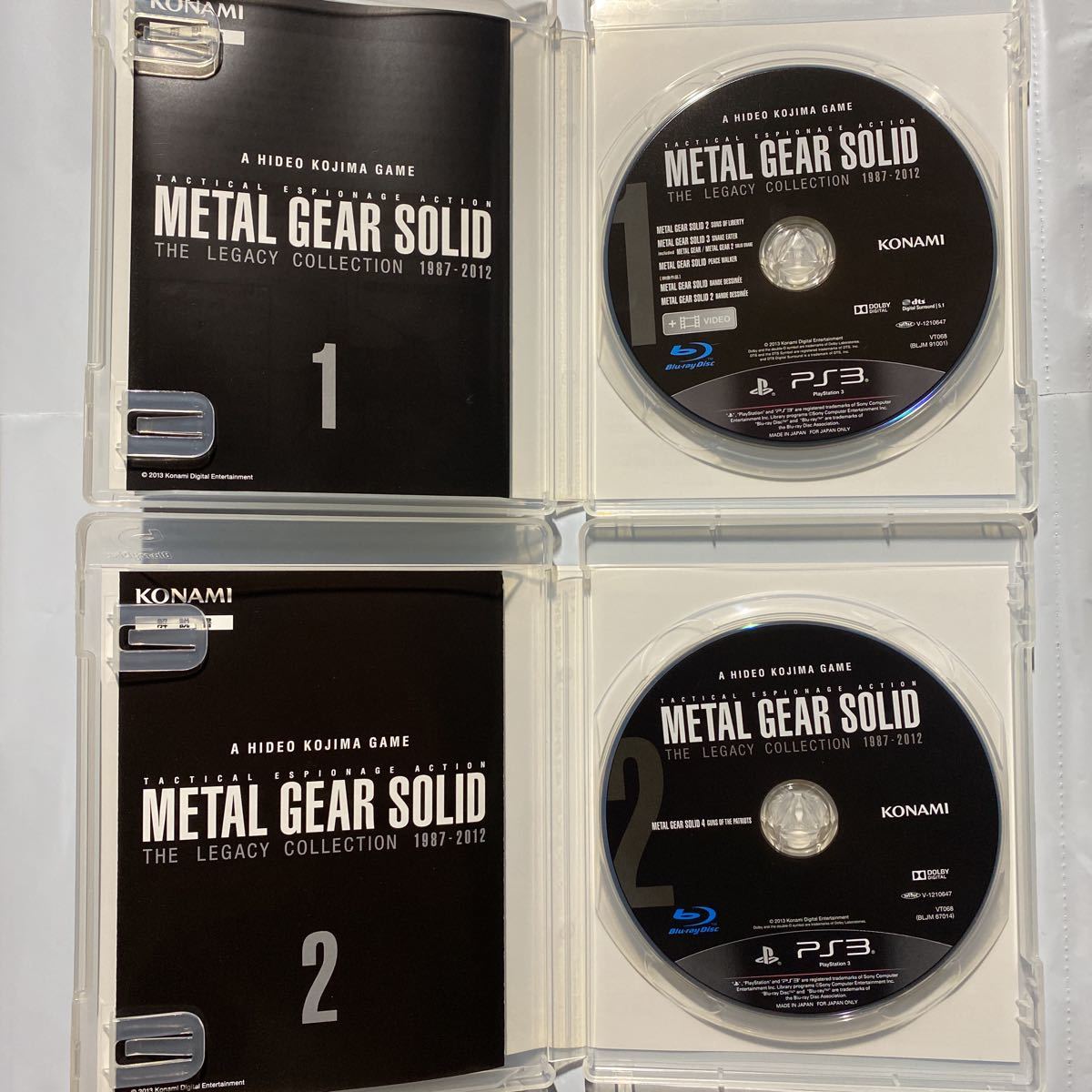 PS3 メタルギアソリッドレガシーコレクション METAL GEAR SOLID LEGACY COLLECTION