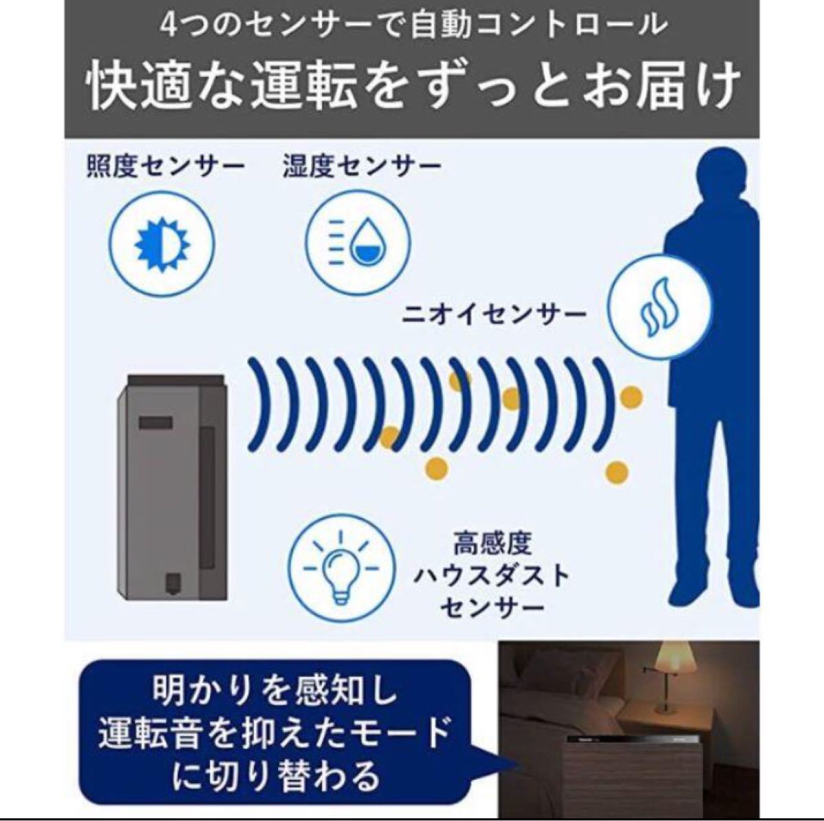 SALE送料無料 ヤフオク! - Panasonic 加湿空気清浄機 F-VXT70-TM 木目
