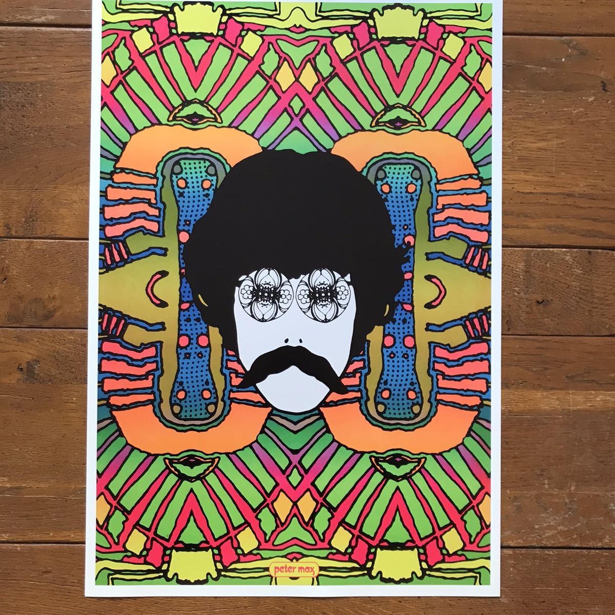 Yahoo!オークション - ピーター・マックス(Peter Max) 1968 Yahoo!オークション - ピーター・マックス(Peter Max) 1968