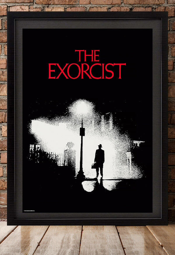  abroad promo poster [eksosi -stroke ](The Exorcist)#3* occult / horror / Linda *b rare /pazz