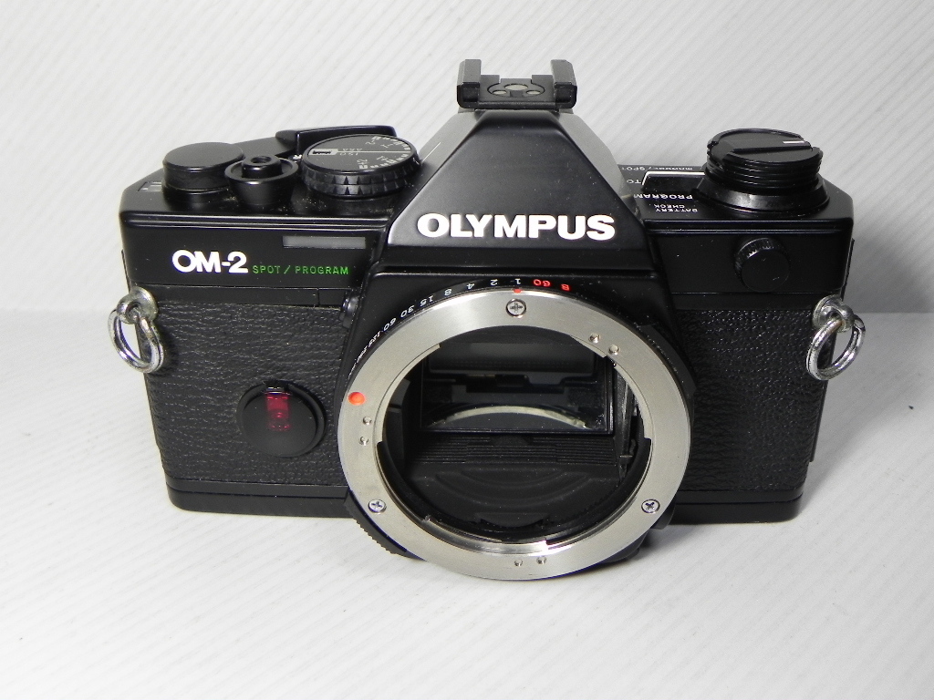 OLYMPUS OM-2 spot/program ブラック　カメラ(ジャンク品)