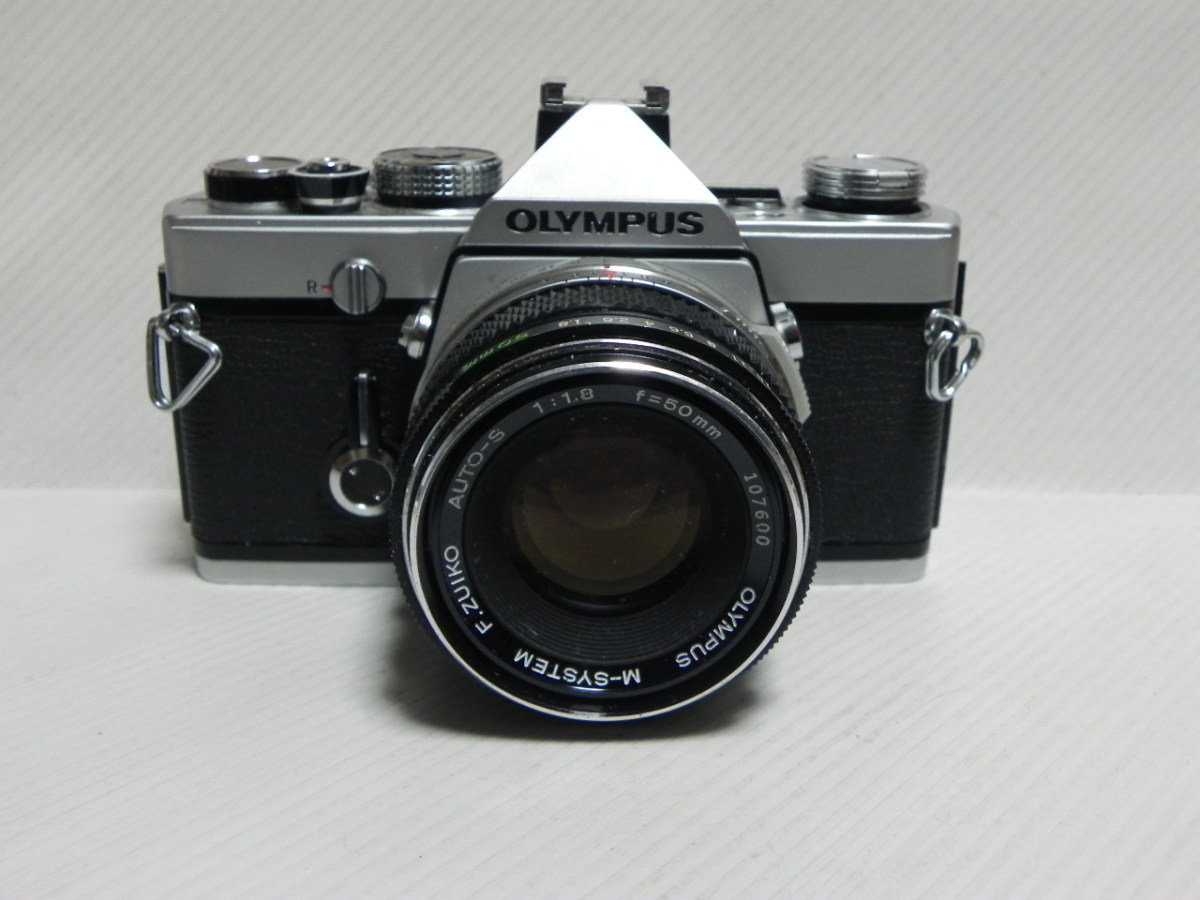 OLYMPUS M-1 カメラ+OLYMPUS M-SYSTEM F.ZUIKO 50mm/f1.8レンズセット(希少、外装良品)