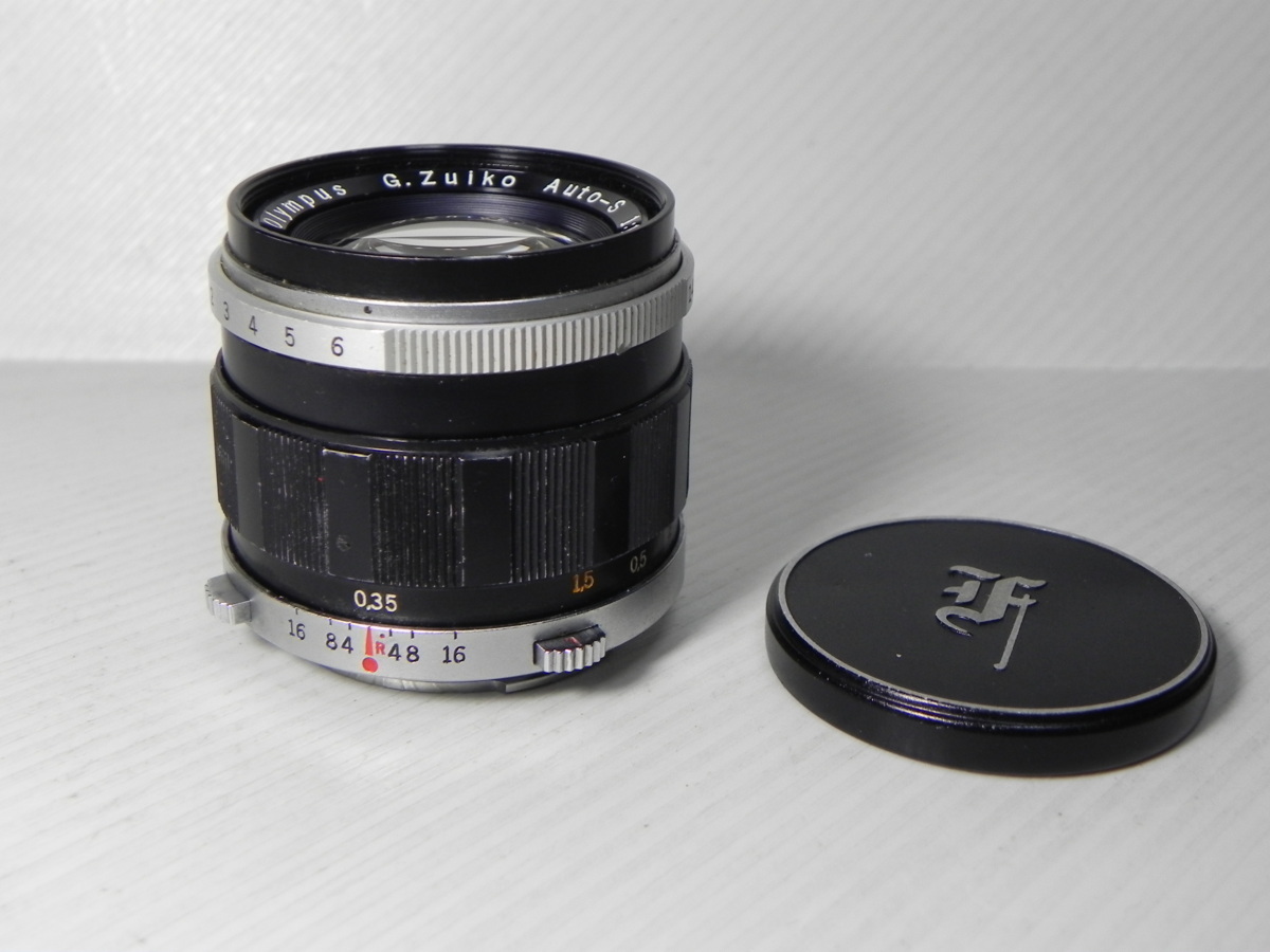 OLYMPUS G.ZUIKO AUTO-s 40mm/f 1.4 レンズ(中古品)_画像1