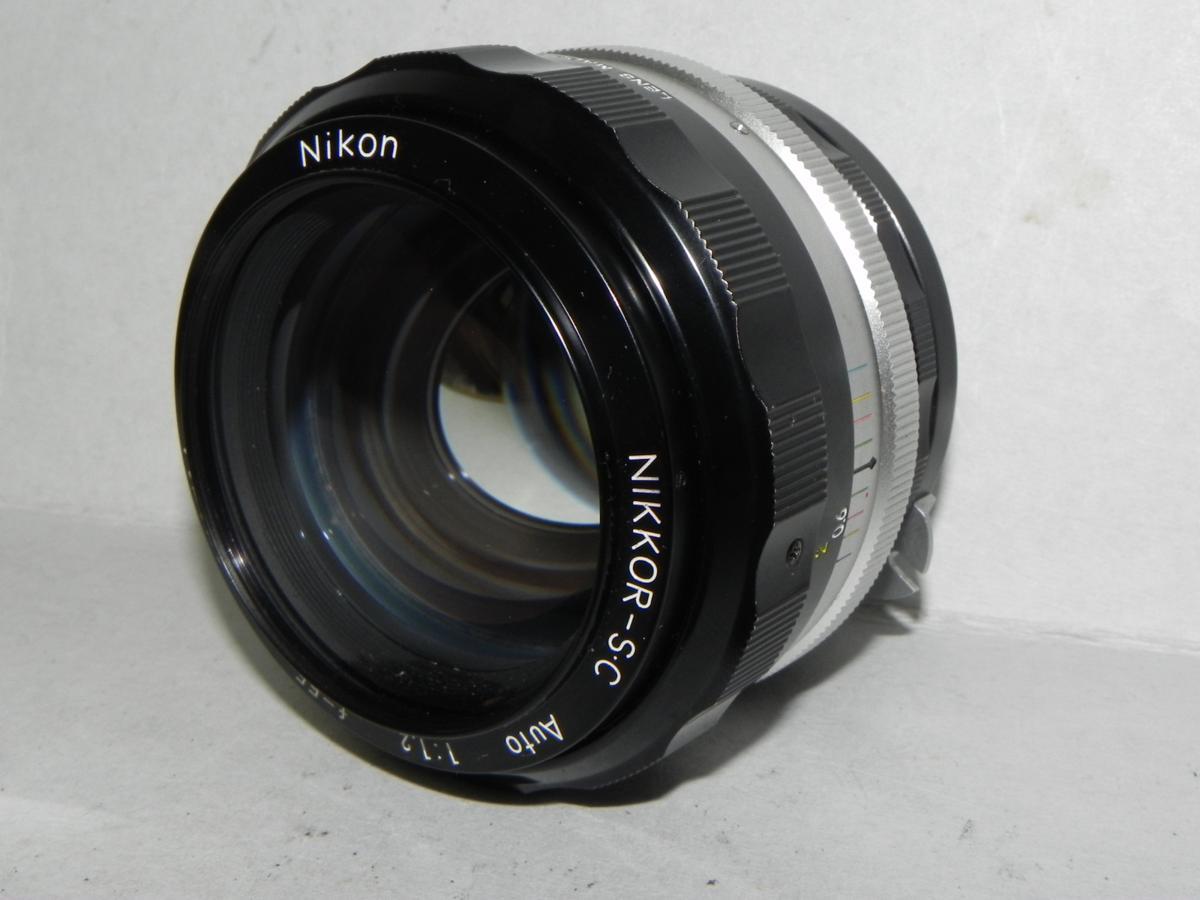 Nikon NIKKOR-sc Auto 55ｍｍ/Ｆ1.2 レンズ(中古品)_画像2