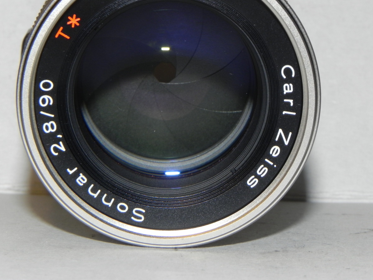 COTAX Cari Zeiss Sonnar 90mm/2.8 レンズ(G用)中古品_画像2