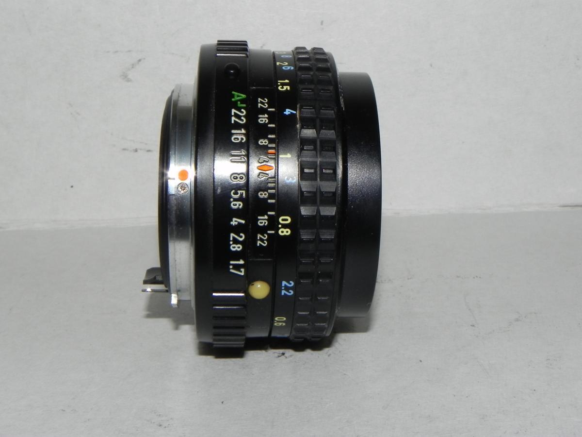 smc PENTAX-A 50mm / f 1.7 レンズ(良品) smc PENTAX-A 50mm / f 1.7 レンズ(良品)