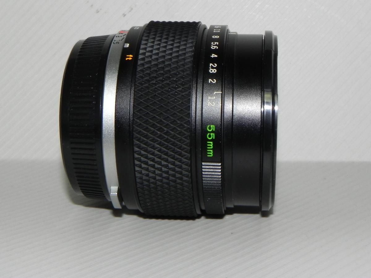 魅力の OLYMPUS OM-SYSTEM G.Zuiko 55mm /f 1.2 レンズ(中古品