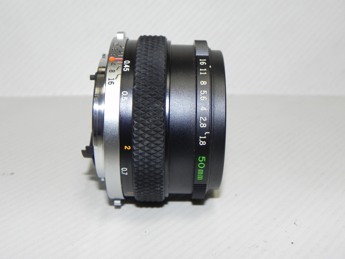 OLYMPUS OM-SYSTEM F.ZUIKO AUTO-s 50mm/f1.8 レンズ (ジャンク品)_画像1