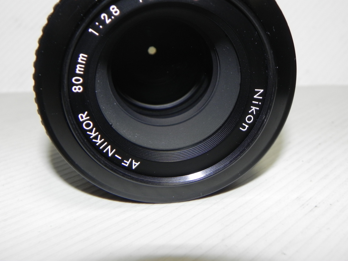 8050円 Nikon AF-NIKKOR 80mm /f 2.8 レンズ(F3AF 用)中古良品 8050円 Nikon AF-NIKKOR 80mm /f 2.8 レンズ(F3AF 用)中古良品