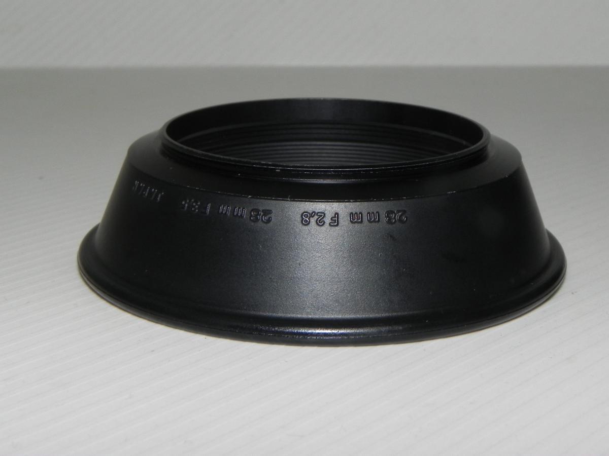 OLYMPUS 28mm/f2.8 28mm/f 3.5 for lens hood (49mm for ) used genuine products 