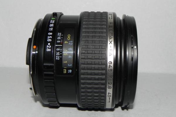 **中古良品　smc PENTAX-FA 645 45mm/Ｆ2.8 レンズ*_画像1