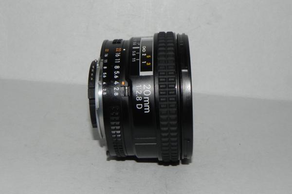 海外ブランド Nikon レンス゛(ジャンク品) f/2.8D 20mm AF ニコン