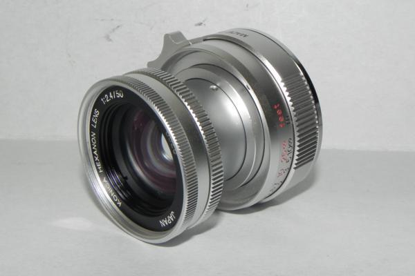 良品 KONIC HEXANON 50mm /f 2.4レンズ (限定品)* 良品 KONIC HEXANON 50mm /f 2.4レンズ (限定品)*