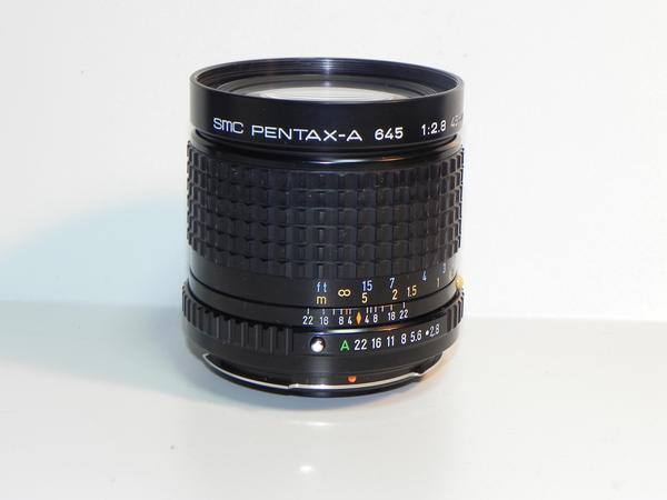 **中古良品　smc PENTAX-A 645 45mm/Ｆ2.8 レンズ*_画像1