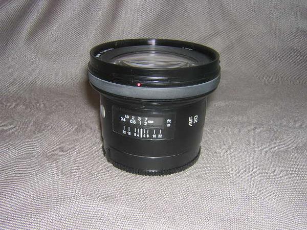 MINOLTA AF 20mm/F2.8 lens (New type ) used good goods 