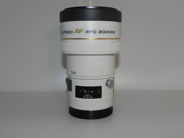 Minolta AF 200mm/f 2.8 HS-APO G レンズ(中古良品)_画像1