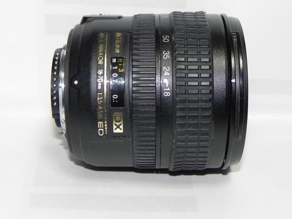 女性が喜ぶ♪ **中古品 ニコン 18-70/F3.5-4.5G(IF)* ED Nikkor DX AF