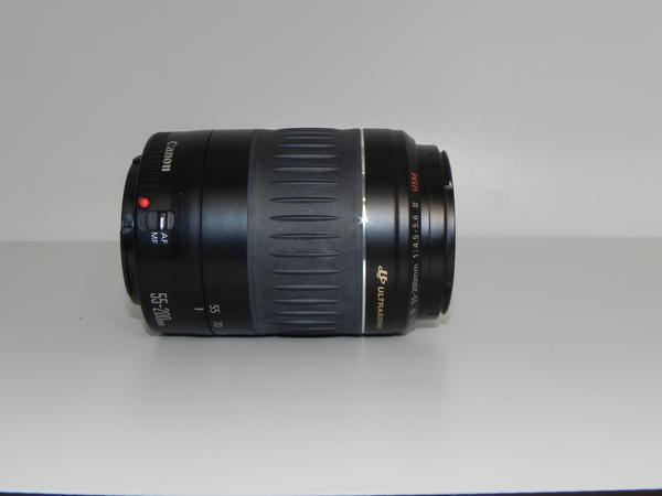 日本製 EF **中古良品　Canon 55-200mm レンズ* USM II f/4.5-5.6 キヤノン