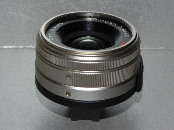 **中古良品　CONTAX Carl Zeiss 28mm/F 2.8 レンス゛(G用)*_画像2