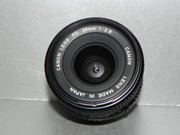 **中古品　Canon NFD 28mm /f2.8 レンス゛*_画像2