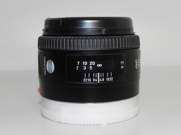 **中古良品　 MINOLTA AF 50mm/f 1.4 　レンズ(Nwe)*_画像1