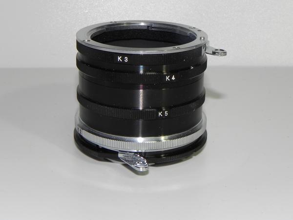 Nikon 接写リング K1.K2.K3.K4.K5 セット(中古品)