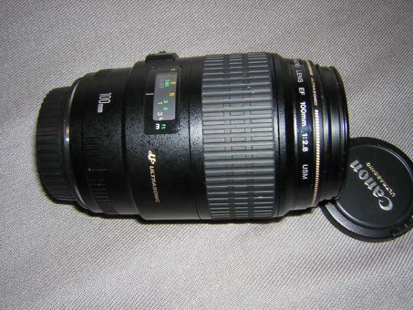 ☆大感謝セール】 **中古良品 Canon USMレンズ* EF 100ｍｍ/f2.8 MACRO