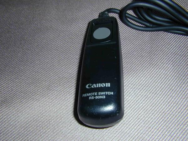 Canon リモートスイッチRS-80N3(中古純正品)_画像1