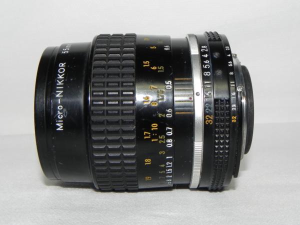 **品　Nikon Micro Ai-s 55mm / F2.8 レンズ*