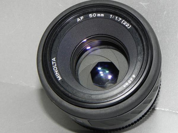 お手頃価格 *中古品 Minolta AF 50mm / f 1.7 レンズ( new)* ソニー