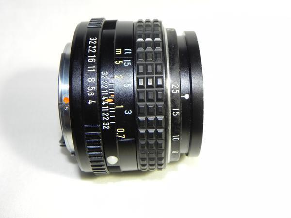 100％品質 **中古品 SMC PENTAX-M MACRO 50mm/Ｆ4レンズ* ペンタックス