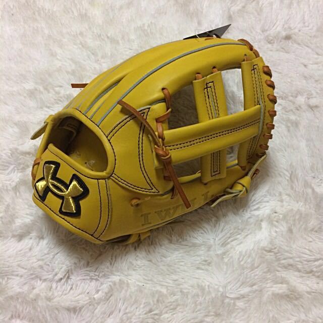ください ヤフオク! グローブ 硬式 内野 右... - アンダーアーマー グラブ ☴いただき