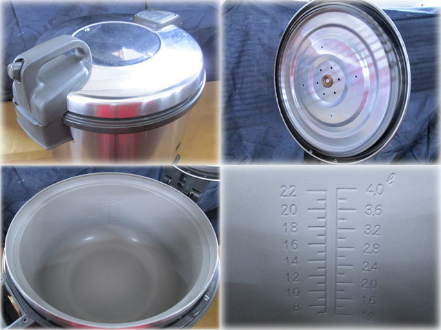 品質が プロパンガス用 パロマ PR-4200S-LP 電子ジャー付 炊飯器 ガス 2.2