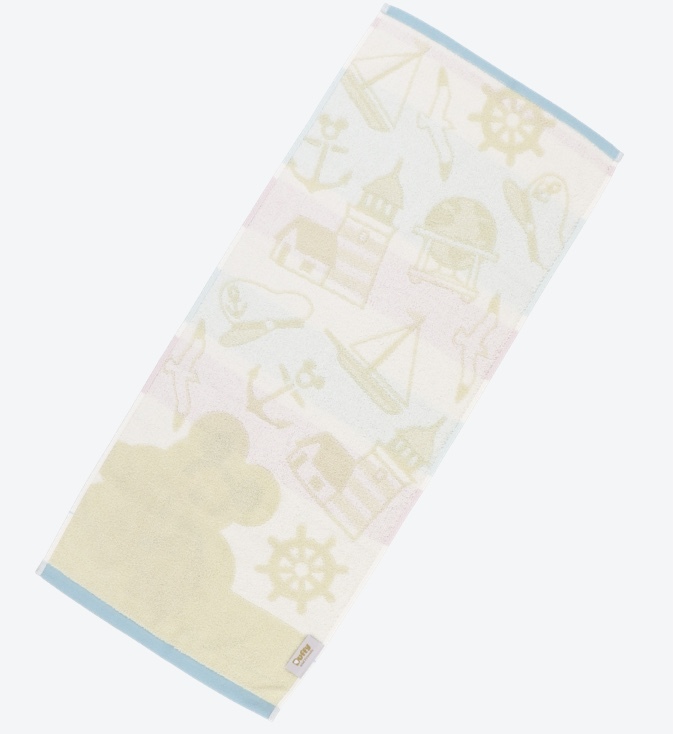  Duffy. one da full *voyaji face towel Disney si-20 anniversary Duffy & Mickey 