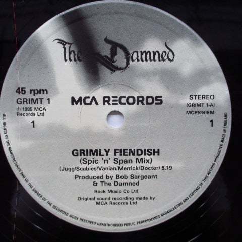 DAMNED， THE-Grimly Fiendish -Spic'n'Span Mix- (UK Orig.12)の画像3