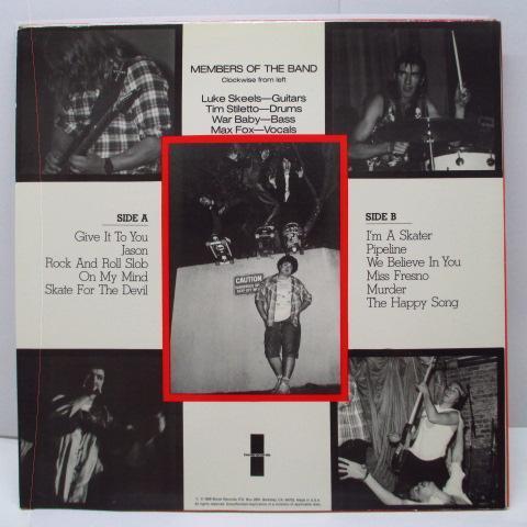 BONELESS ONES， THE-Skate For The Devil (US Orig.LP)_画像2